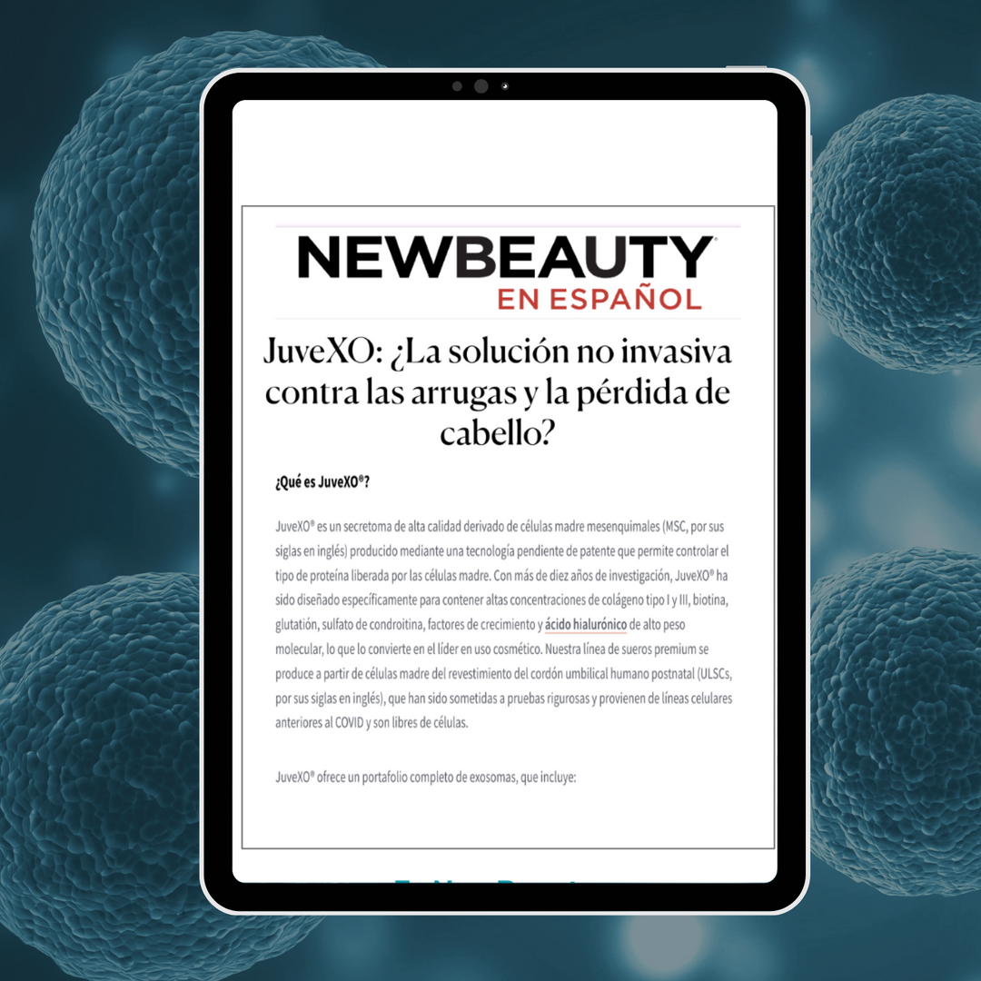 JuveXO® Featured in Es.NewBeauty.com