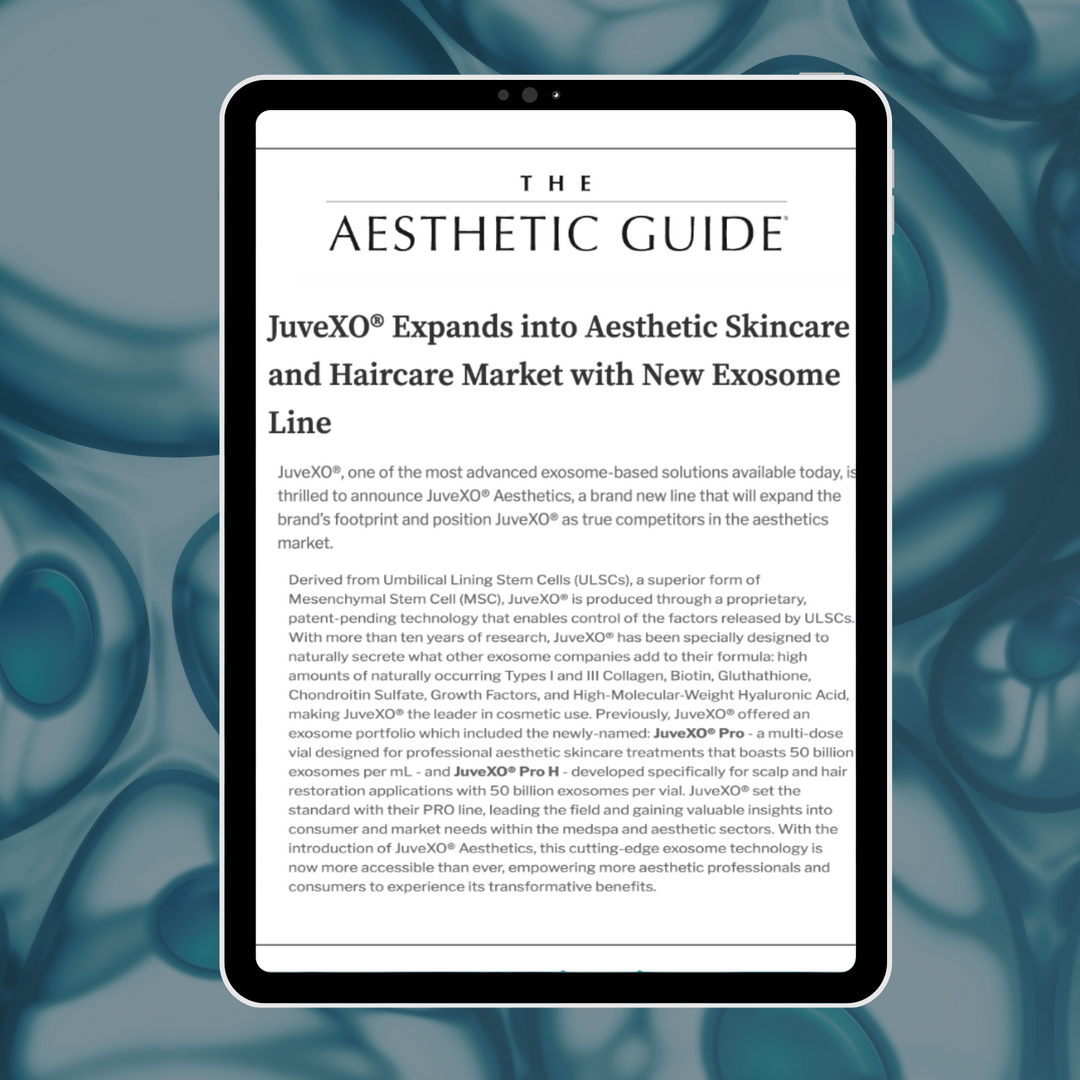 The Aesthetic Guide Showcases JuveXO®’s Latest Innovation