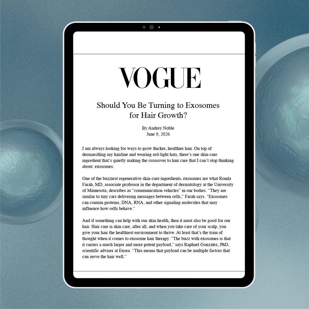 Should You Be Turning to Exosomes for Hair Growth?